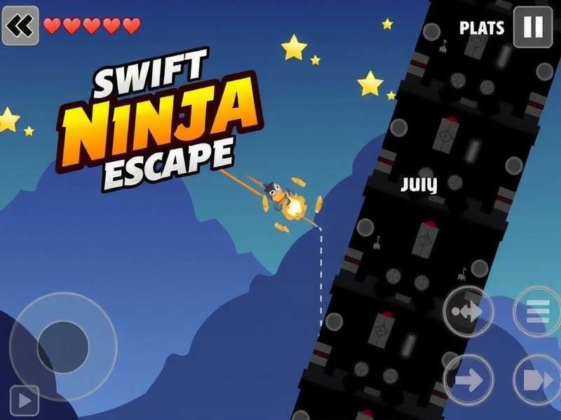 Swift Ninja Escape Gameplay Screenshot